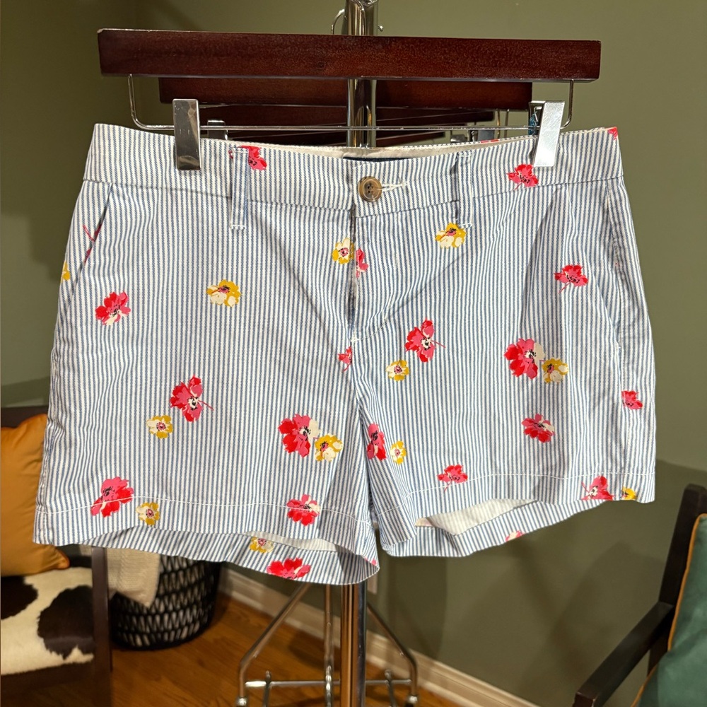 Old Navy Bermuda Shorts with Playful Pinstripes